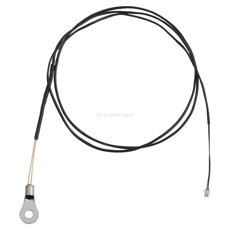 M8 Termistori NTC 10K ohm 1% sensore a contatto 2P Face UP UL10064 32#AWG Cavo OEM/ODM