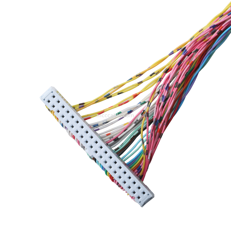 Collegamento 89140-0101 RCPT 40P IDC 26-28AWG GOLD Lungo-diretto, NPT Hubs con anello di tenuta integrato