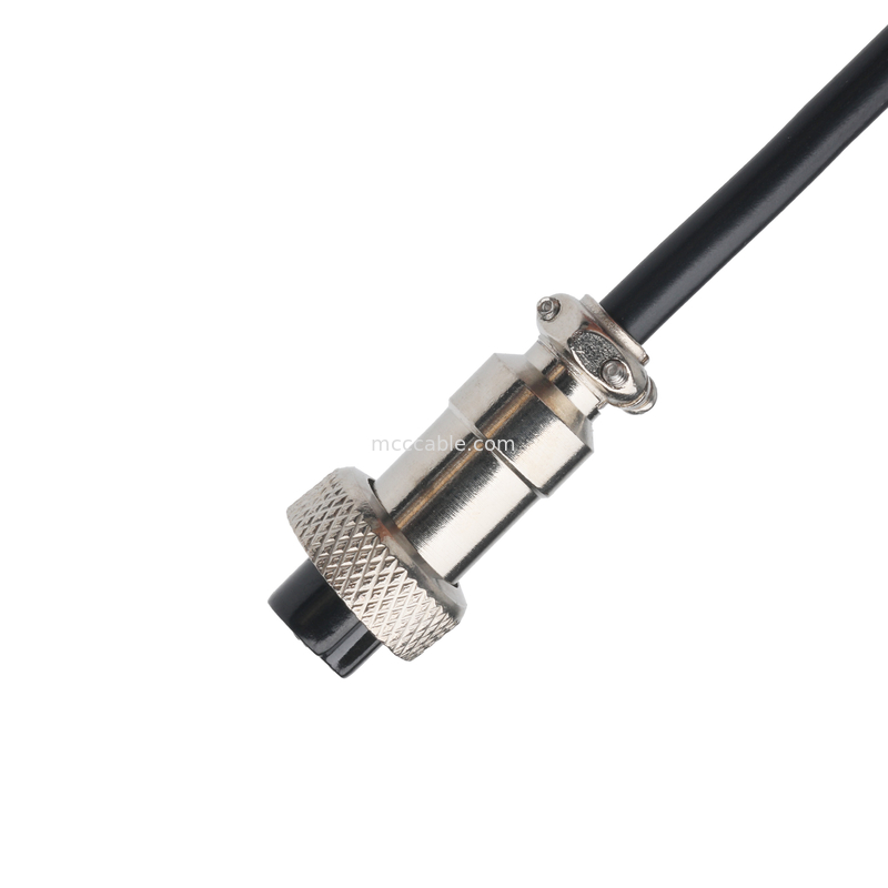 CLEAR PVC 30P D-SUB FEMMALE a GX12 M12-2P connettore