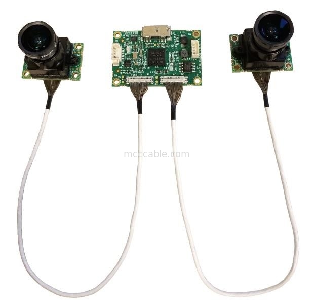 Micro Coax LI-JXAV-MIPI-ADPT-6CAM a LI-IMX290-MIPI-M12 FAW-1233-03 Cavo Nvidia Camera Board And Design Camera Connecto