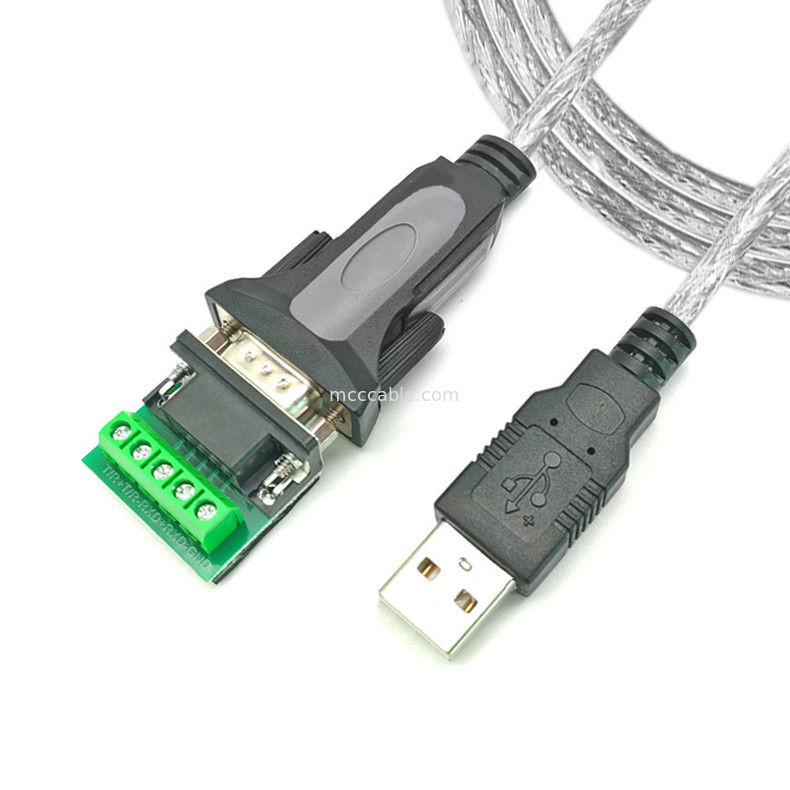 Cable di segnale digitale industriale USB-A a RS485 Port seriale DB9, supporto a diverse personalizzazioni di interfaccia