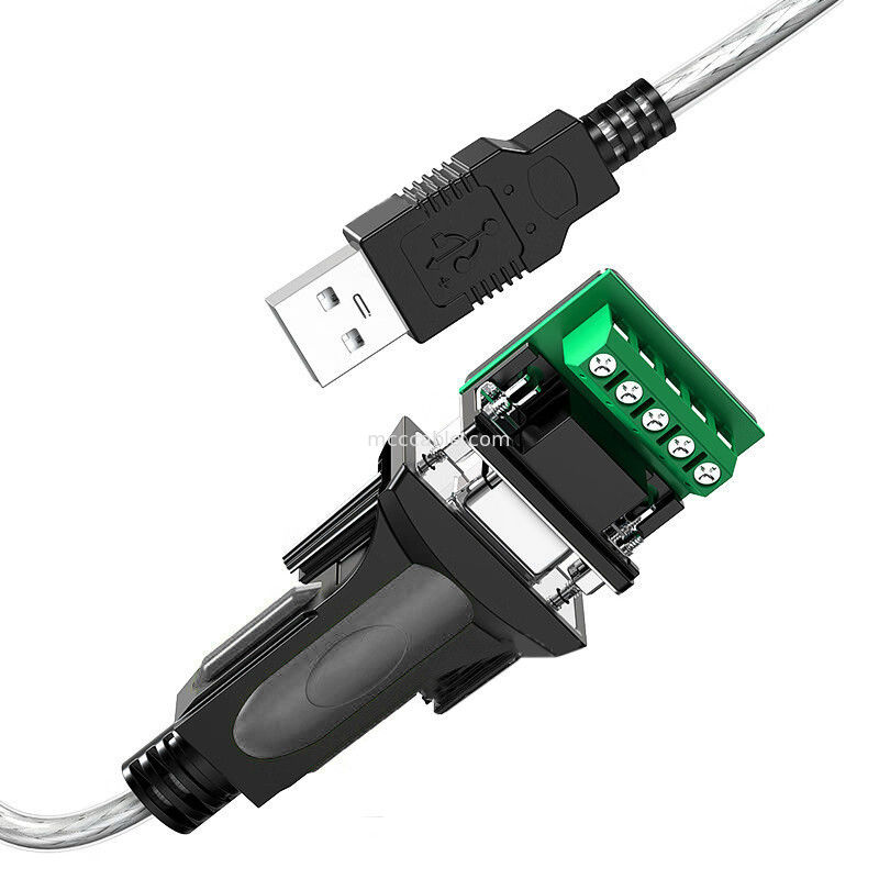 Cable di segnale digitale industriale USB-A a RS485 Port seriale DB9, supporto a diverse personalizzazioni di interfaccia