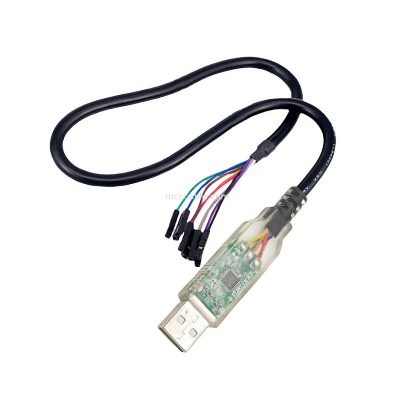 C232HD-DDHSP-0 FT232 Chip importato USB ad alta velocità UART Serial Adapter 3P Cable