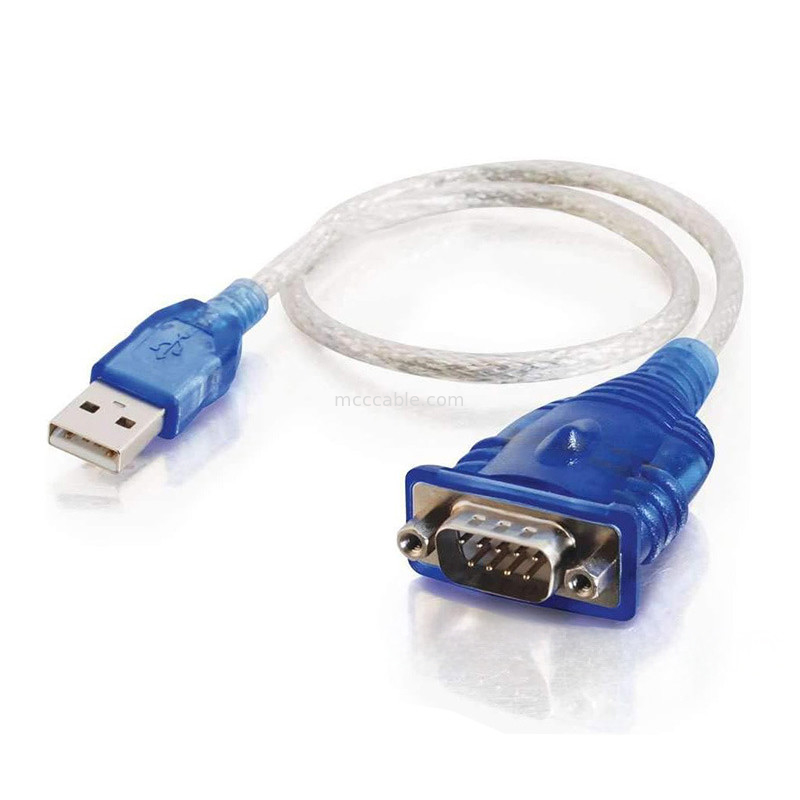 PL2303GT USB a cavo seriale USB-A a interfaccia del connettore DB-9P, protocollo seriale RS232-340, supporta lunghezza del cavo personalizzata