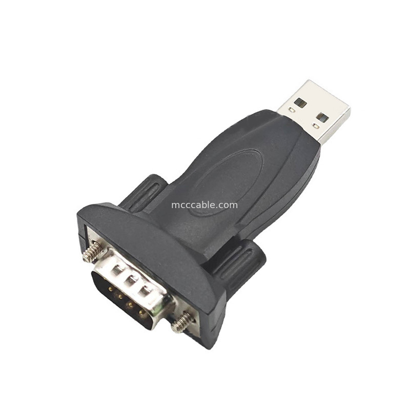 Collegatori industriali Cavo seriale USB RS232 DB-9Pin Maschio Cavo seriale USB Supporta PL2303\CH340 Adapter di protocollo