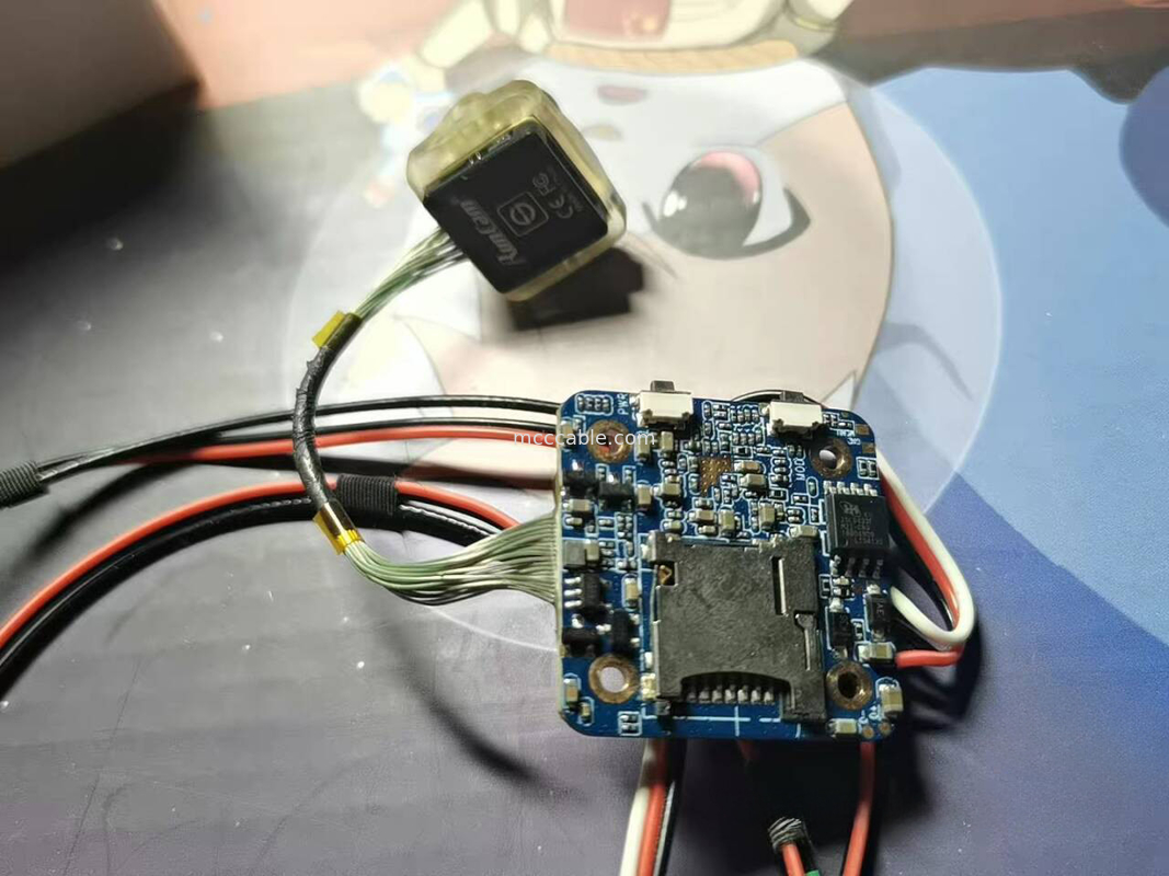 45 PIN DF36-45S-0.4V Micro LVDS Assemblaggio del cavo Libero di piombo Libero di alogeni