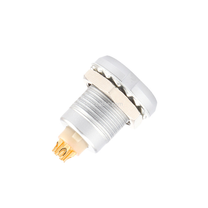 Connettore idraulico industriale serie B Z2 5Pin doppio dado saldatura circuito stampato pin core (diritto e angolare)