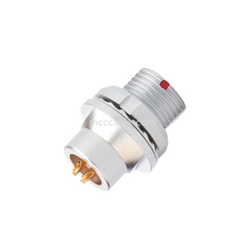 Collegatore circolare industriale serie B Z13 4Pin Femminile Collegatore esterno fisso a vuoto presa sigillata