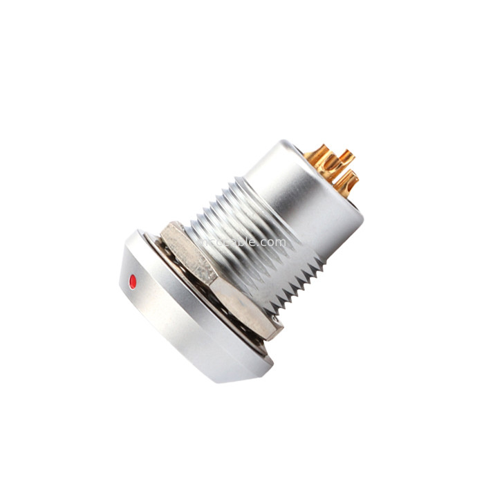 Connettore a blocco automatico a spinta-tiraggio Connettori circolari Serie B Z8 6Pin Femminile