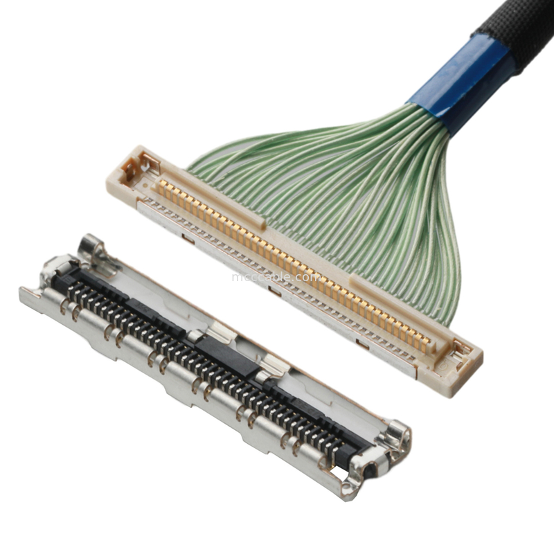 cavo del connettore dei lvds del cavo coassiale del micro di ORE DF36-40P-0.4SD del passo di 0.4mm