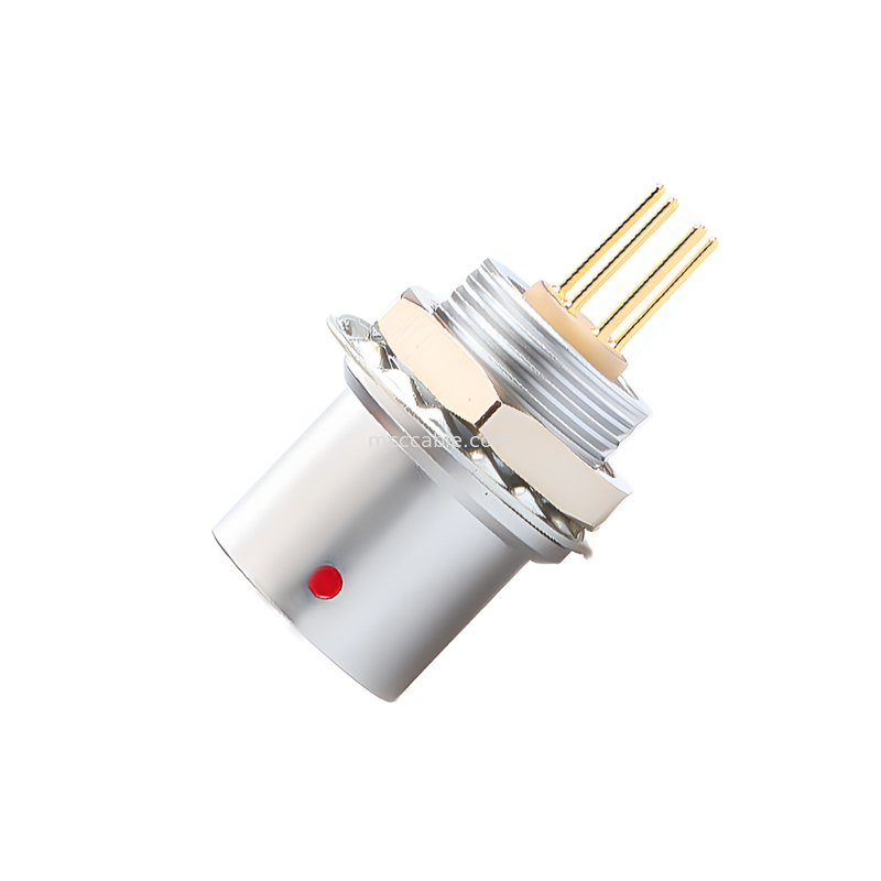 Collegatore a blocco automatico a spinta-tiraggio Controllo industriale circolare Serie B Z6 Collegatore a 6 pin Sensore di segnale da femmina a 6 pin