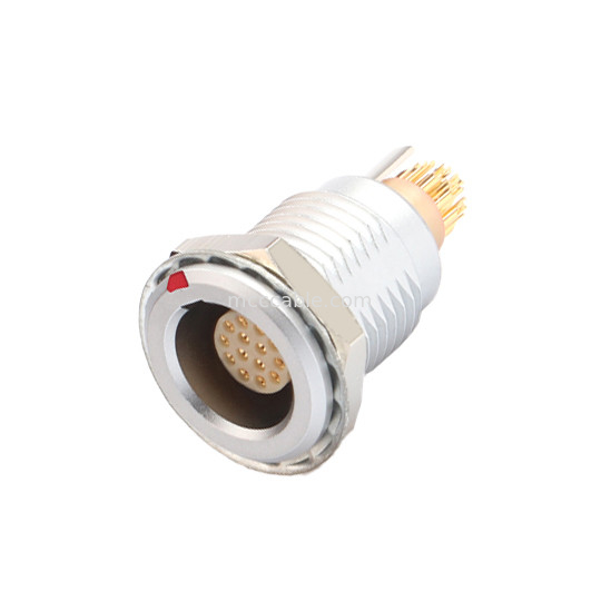 Serie B Z5 14 pin Con pin di messa a terra fissione interna connettore auto bloccante push-pull