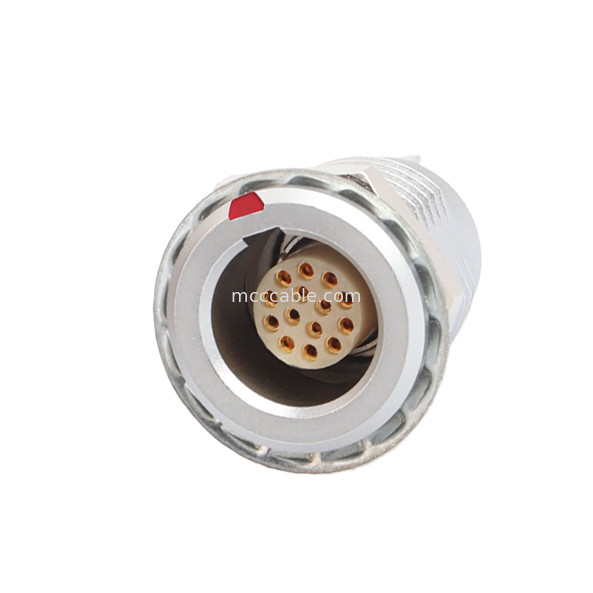 Serie B Z5 14 pin Con pin di messa a terra fissione interna connettore auto bloccante push-pull