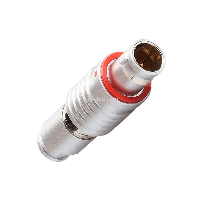 Push-pull auto bloccante T6 plug sigillato IP54 connettore industriale, connettore circolare impermeabile serie MB