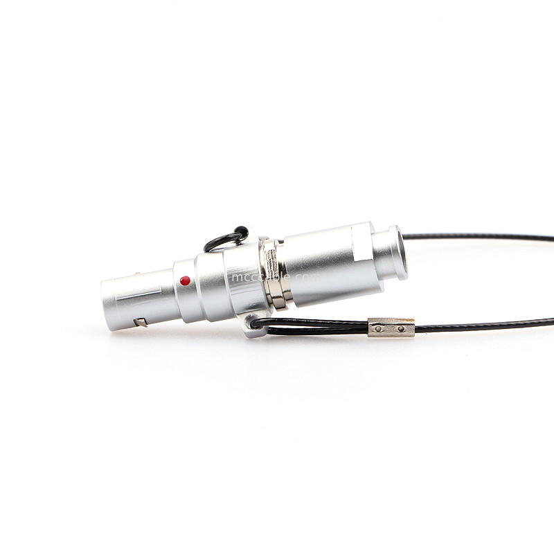 T4 Connettore circolare a 7 pin con chiusura a spinta-tiraggio connesso a blocco automatico