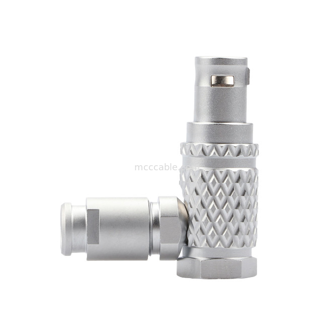 90° angolo di presa T3 5Pin serie B connessione circolare push-pull auto-bloccante per il controllo industriale