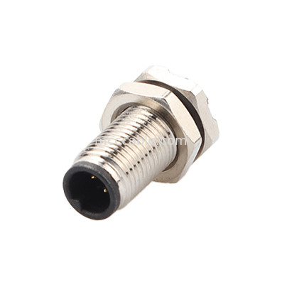 Collegatore circolare M5 codice-A Serie impermeabile pannello flange PCB Maschio presa di supporto 3-core e 4-core personalizzazione IP67