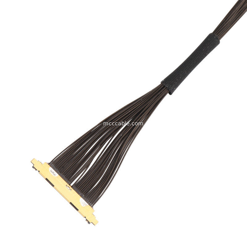 Cable micro coassiale serie 30P 20531-034T-02 a 20531-034T-02 0,25 mm di passo
