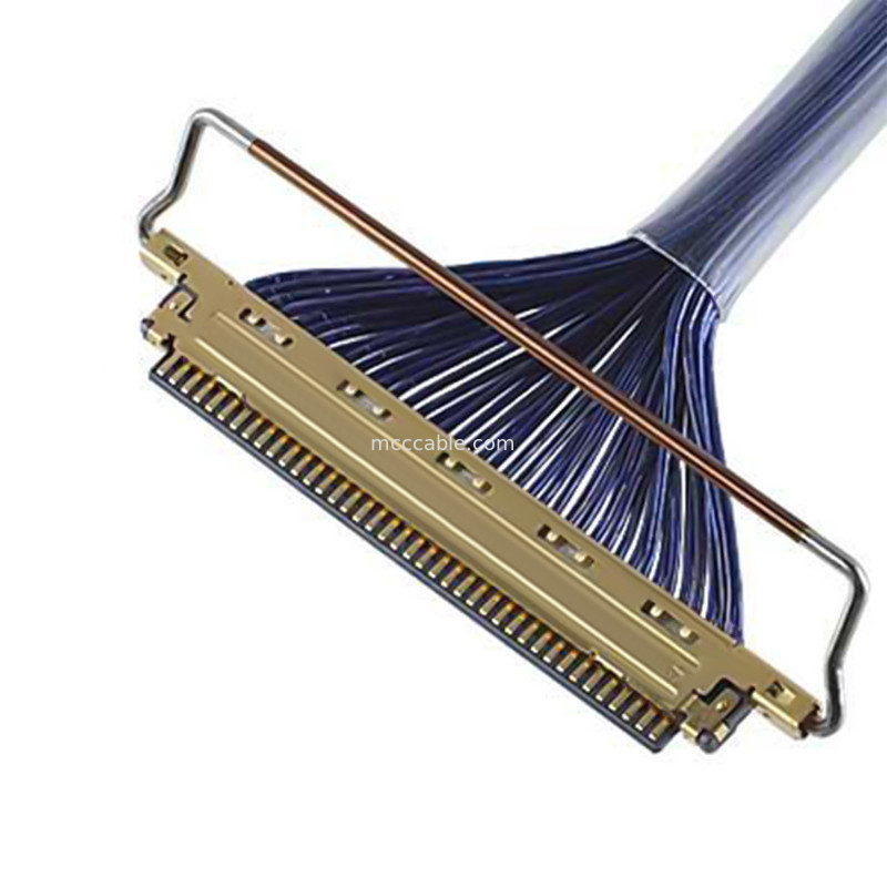 20453 20454 20455-240T A40E-76 2574 2576-0402 Cavo coassiale 0,4 mm di passo Tipo di accoppiamento orizzontale micro-coassia