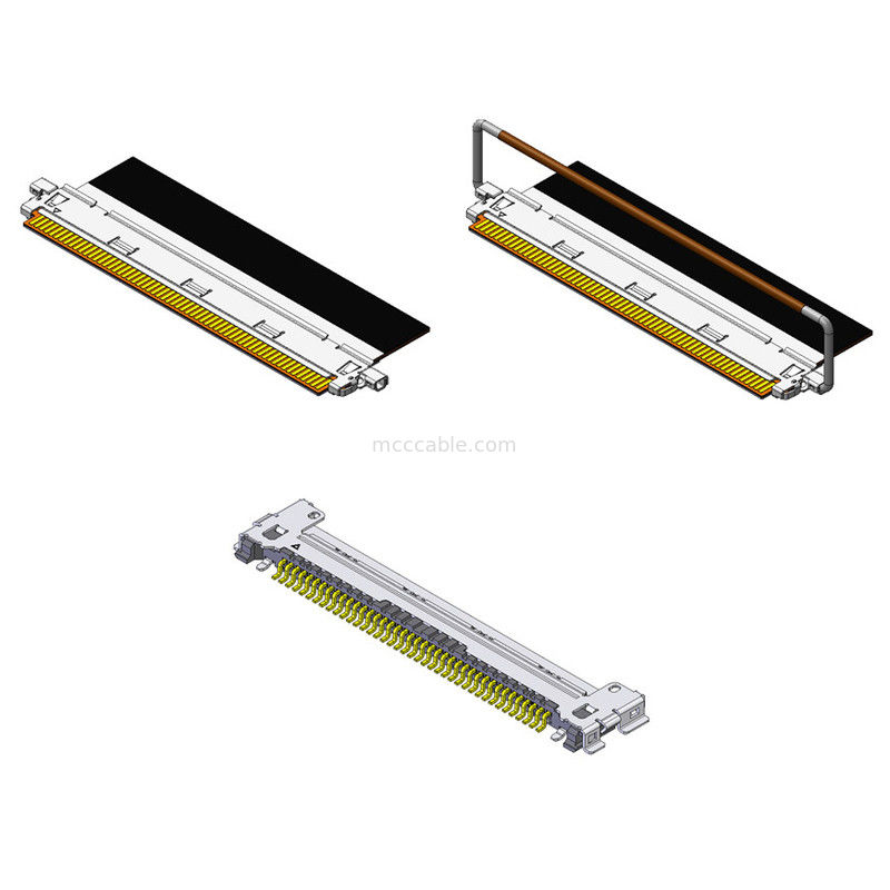 40P Cable Coaxial Connector Automotive 20858-040T-01 40Pin Direzione di accoppiamento orizzontale