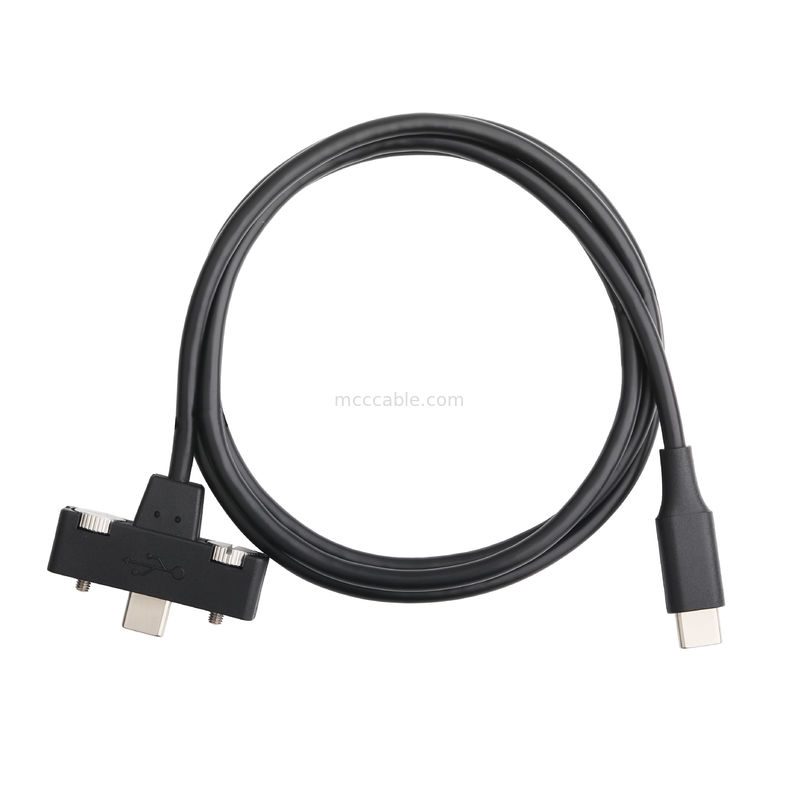 Cavo USB C a USB C, trasferimento ad alta velocità 40 Gbps, ricarica 100W PD, blindato