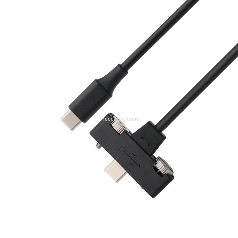 Cavo USB C a USB C, trasferimento ad alta velocità 40 Gbps, ricarica 100W PD, blindato