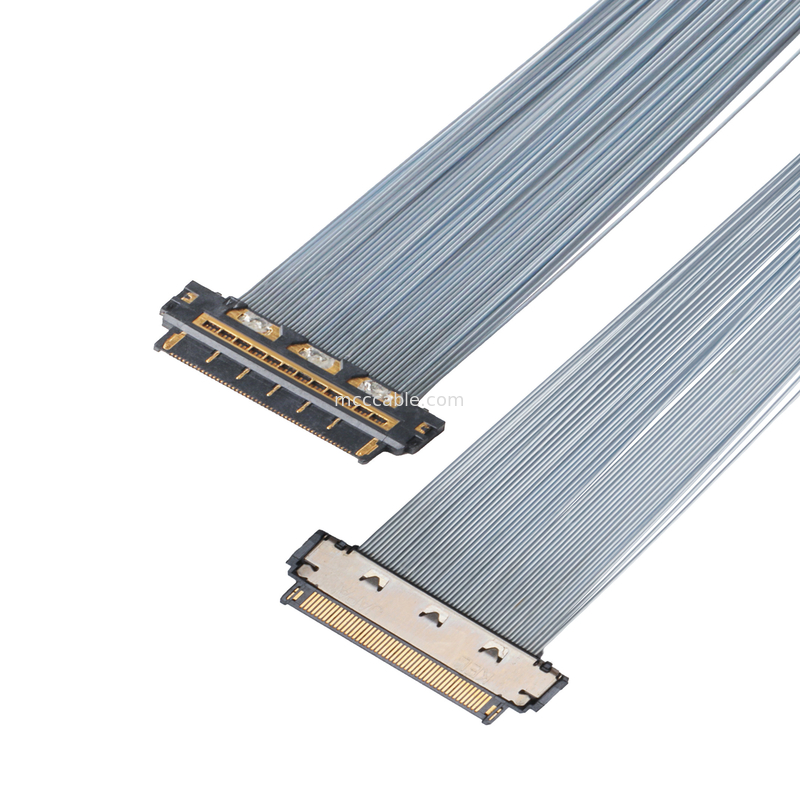 KEL XSL20-48S Cavo micro-coass di 0,25 mm di passo, 44AWG PFA blindato, a doppia estremità