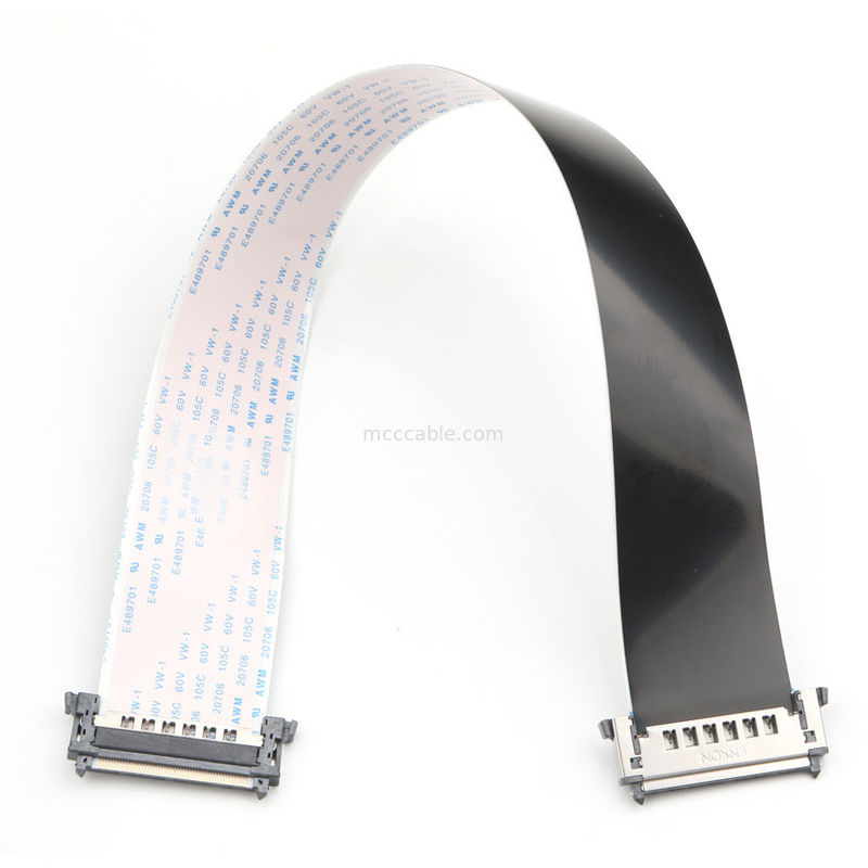 Cable FFC RE51 a 51 pin, passo di 0,5 mm, UL489701, EMI-shielded, velocità di trasmissione di dati di 2 Gbps
