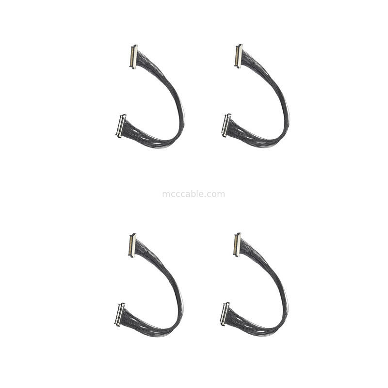 Esclusivo USL20-30SS-035C cavo coassiale micro da 0,4 mm con conteggio di perno personalizzabile per disegni di telecamere speciali