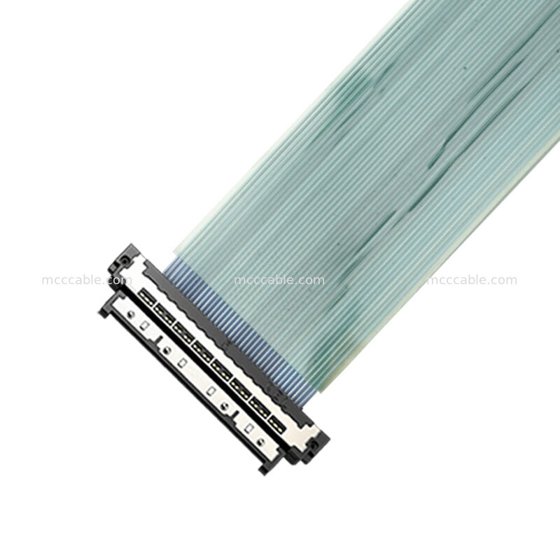 Cavo microcoassiale 0,4 mm USL20-30SS-011BH per ponti dati ad alta velocità per robotica chirurgica ed endoscopi