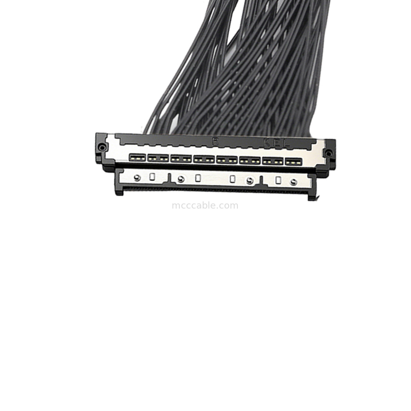 30-Posizione 0.4mm USL20-30SS-017B Micro cavo coaxiale 10Gbps connettore dati ad alta velocità per telecamere AI