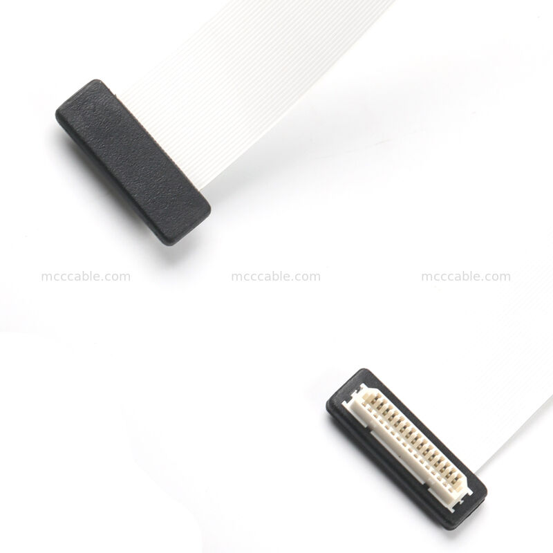 Assemblaggio cavo FFC/FPC a 31 pin, passo 0,5 mm, certificato UL 2896, a doppia terminazione