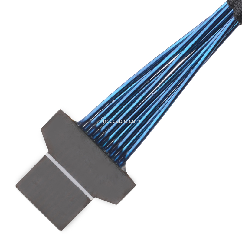 Cavo Micro Coassiale 36AWG – Impedenza 50Ω – Da FPC 10-Pin a FPC 10-Pin – UL1354