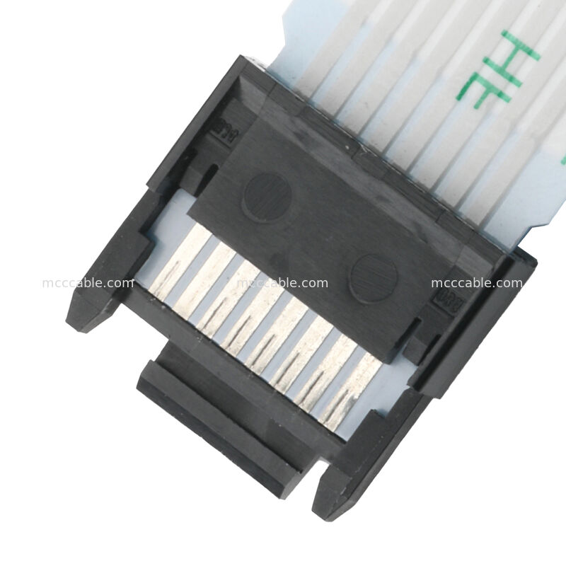 1.0mm Pitch FFC Cable Assembly - 8 Conductor -VW-1 Flame Retardant - 105°C Rated