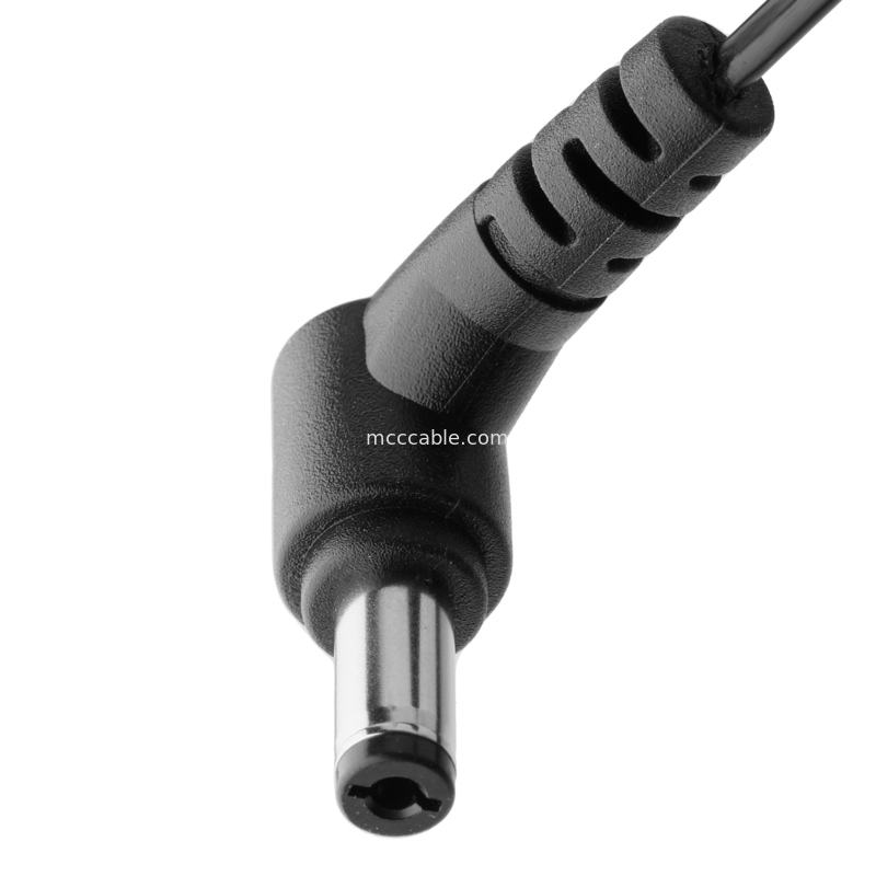 90 gradi di presa continua da 2.1x5.5 mm a 2-pin assemblaggio del cavo - UL2648 24AWG