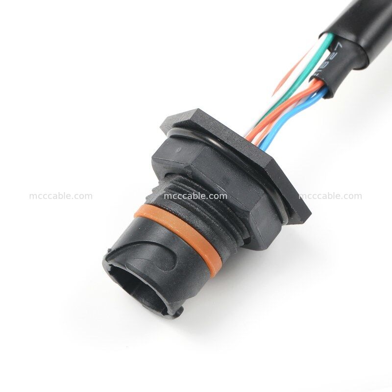 Assemblaggio cavo circolare personalizzato Samtec ACRK-12 a Molex Micro-Lock a 26 pin | CAT6A