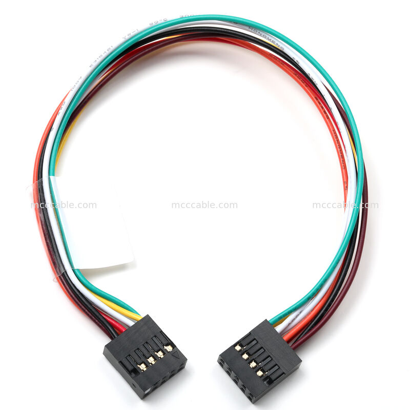 Assemblaggio cavo pannello frontale Molex 2.54mm a 10 pin per applicazioni OEM personalizzate