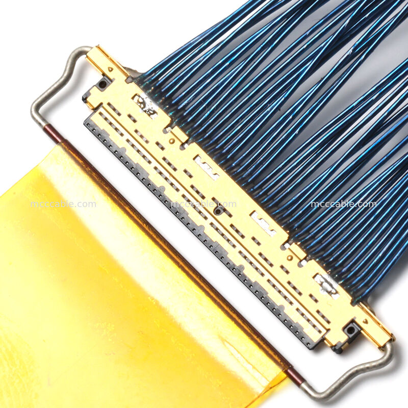 Assemblaggio di cavi coassiali micro con connettore 20453-040T-01   Custom OEM High-Speed Interconnect