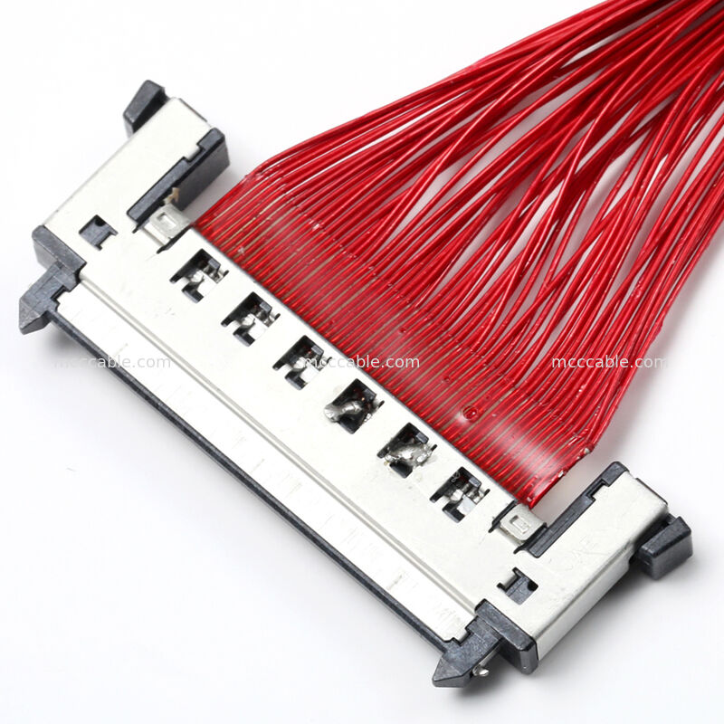 Assemblaggio di cavi coassiali micro con connettore FI-RE51CL   Custom OEM High-Speed Interconnect