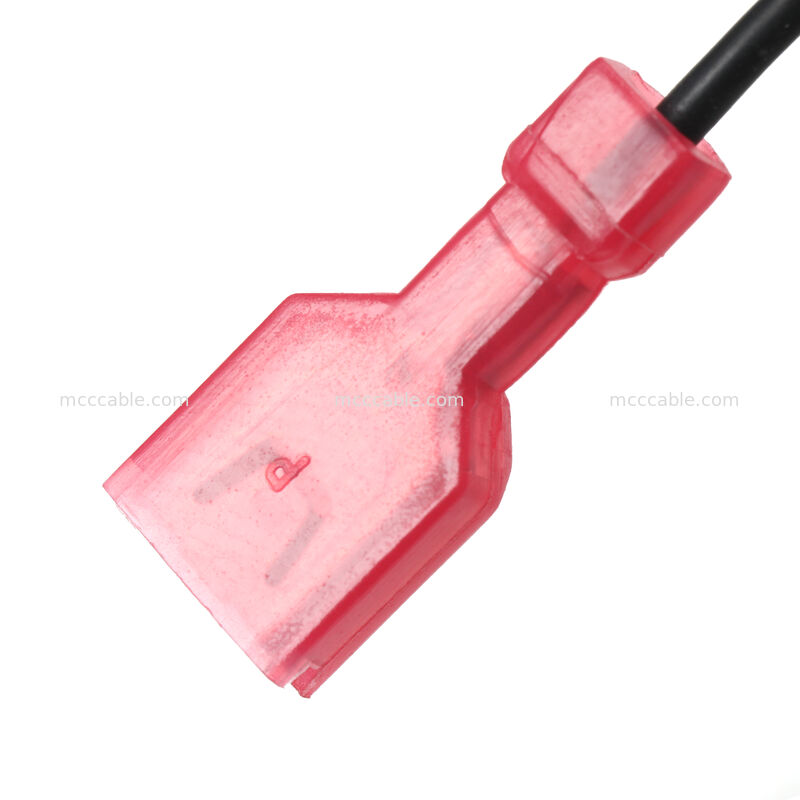 6.3mm Femminile Blade Terminal Power Wiring Harness con nucleo di ferrite UL3239