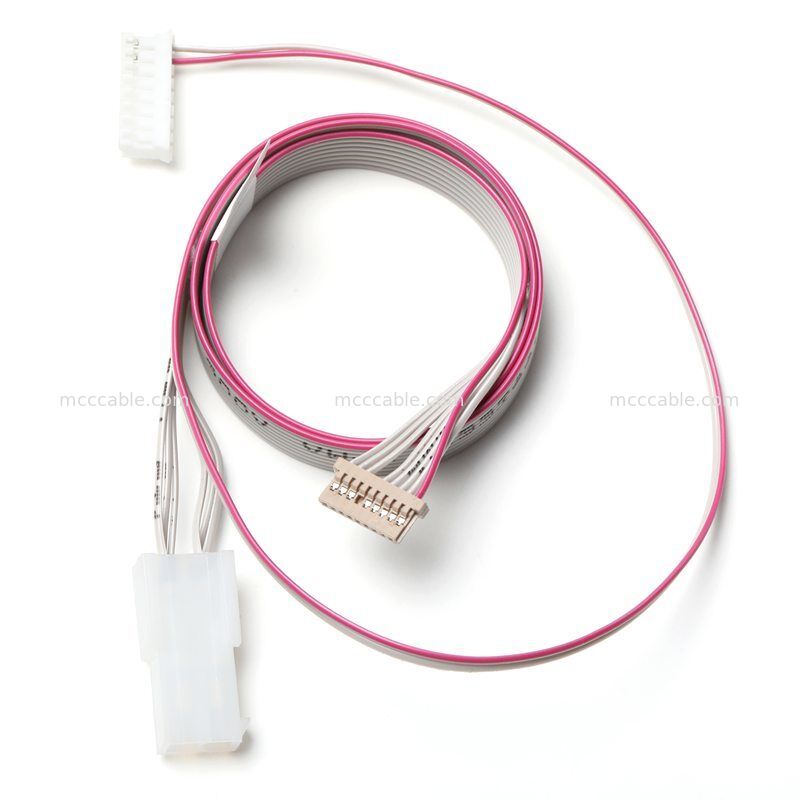 Assemblaggio personalizzato di cavi di controllo della retroilluminazione LCD da 8Pin a 2Pin a 9Pin per sistemi di visualizzazione
