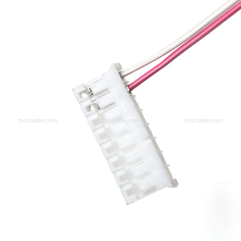 Assemblaggio personalizzato di cavi di controllo della retroilluminazione LCD da 8Pin a 2Pin a 9Pin per sistemi di visualizzazione