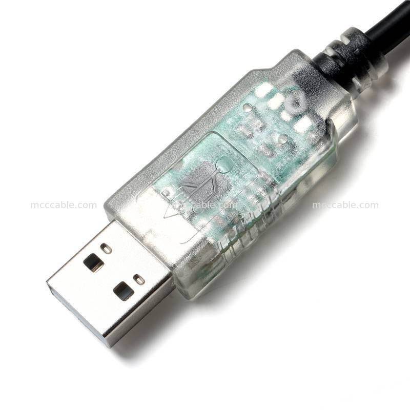 Cavo di comunicazione seriale stereo da USB a 3,5 mm FT232R – Cavo convertitore USB RS232 personalizzato