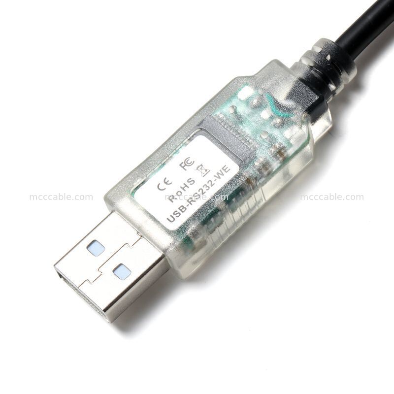 Cavo di comunicazione seriale stereo da USB a 3,5 mm FT232R – Cavo convertitore USB RS232 personalizzato