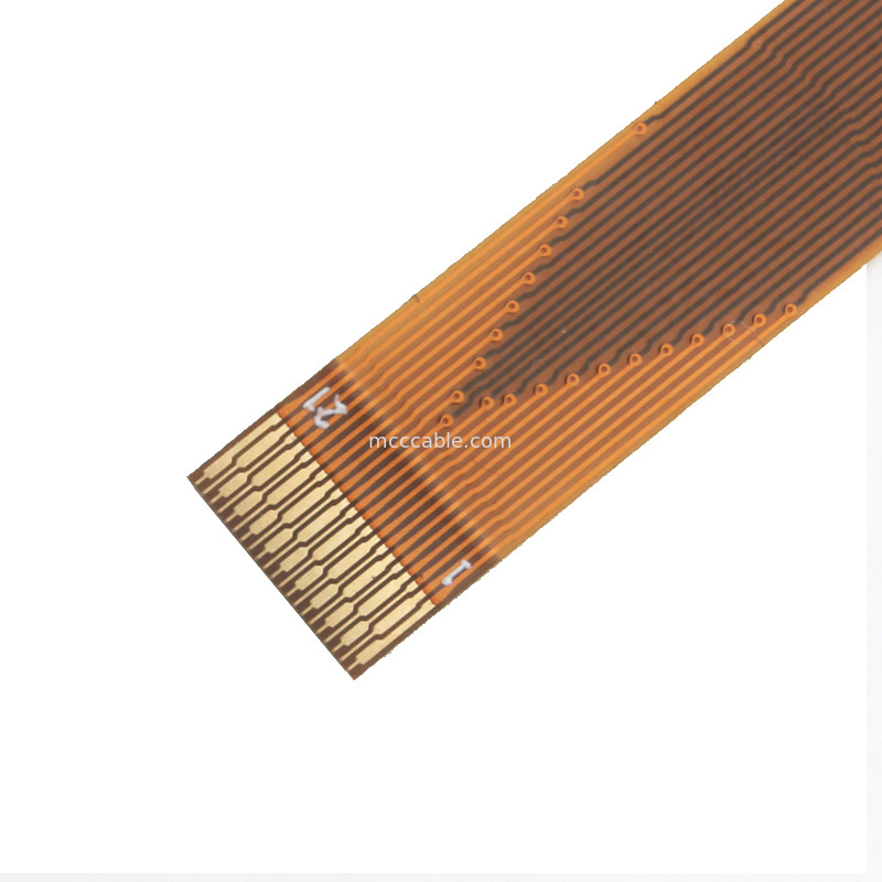 21 cavo del perno FFC FPC, connettore flessibile dell'esposizione dei lvds del passo del cavo piano 0.3mm di FPC