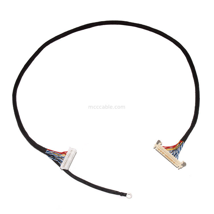 Personalizzare lunghezza 2,0 mm Pitch Lvds Cable Assembly 30 Pin  DF11-24DS-2C A FI-X3OHL OEM/ODM