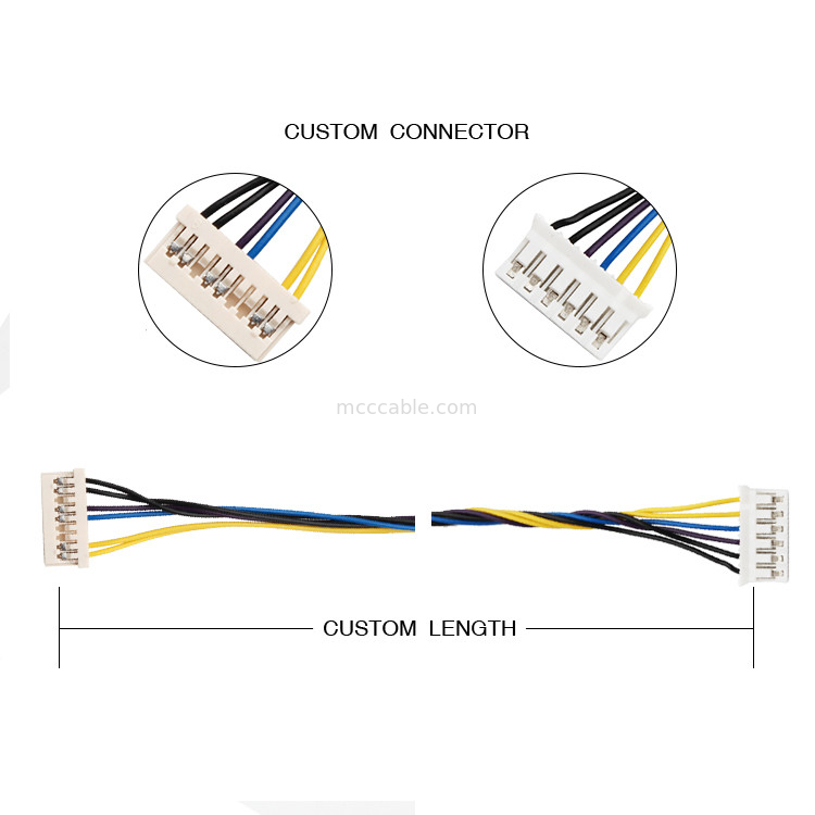 Ore 9 di Pin Wire Harness Assembly Df 14-9s-1.25c al Pin Phr-6 26awg di Jst 6