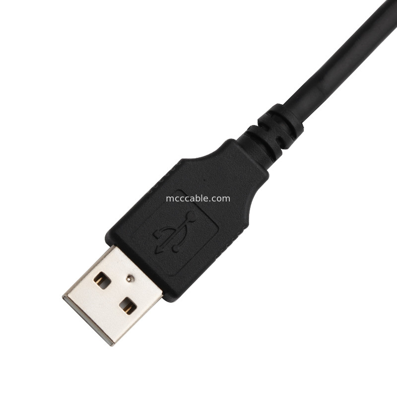 USB 2.0 28AWG al connettore su ordinazione dell'esposizione dei lvds di Pin del cablaggio 9 del cavo di JST SPH-4
