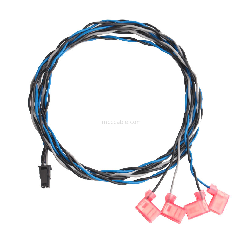 Assemblaggio cavi 3,0 di potere di MOLEX 430250408 - di TE 2-520129-2 4 lunghezza di Pin 100mm