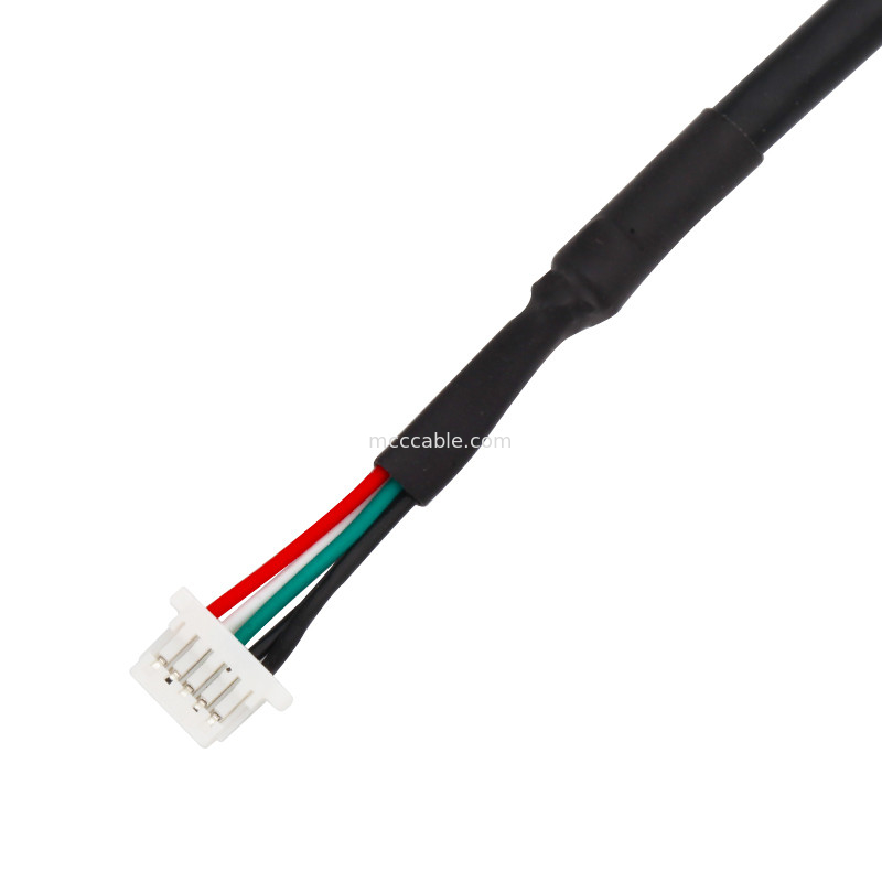 Assemblaggio cavi JST PHR-5P del cablaggio di 28AWG LED al passo di SH1.0 5P 1.0mm